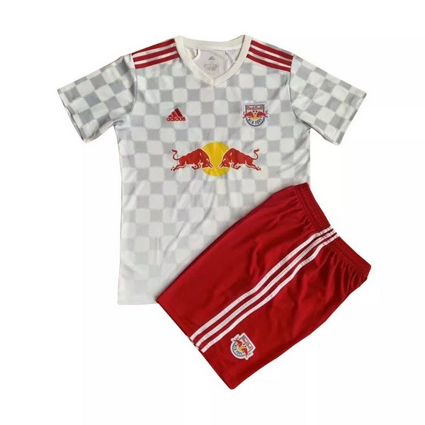 Camiseta Red Bulls 1ª Kit Niño 2021 2022 Blanco